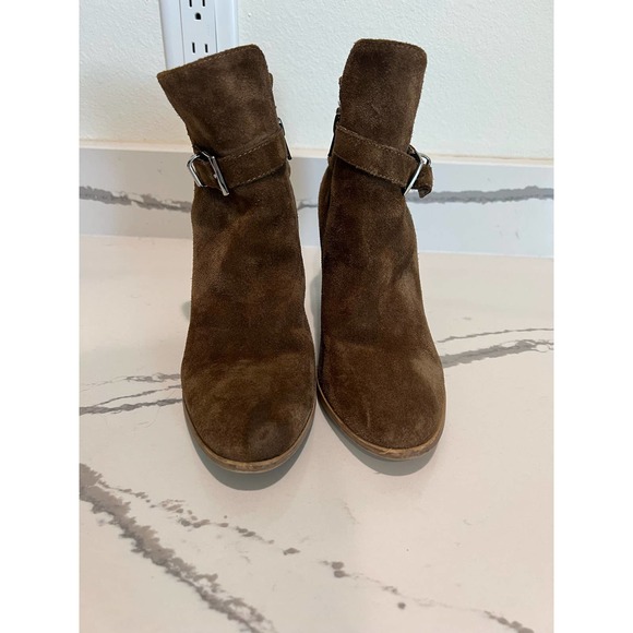 Steve Madden Chestnut Bootie Leather upper size 8 Ego‎ - Picture 2 of 6